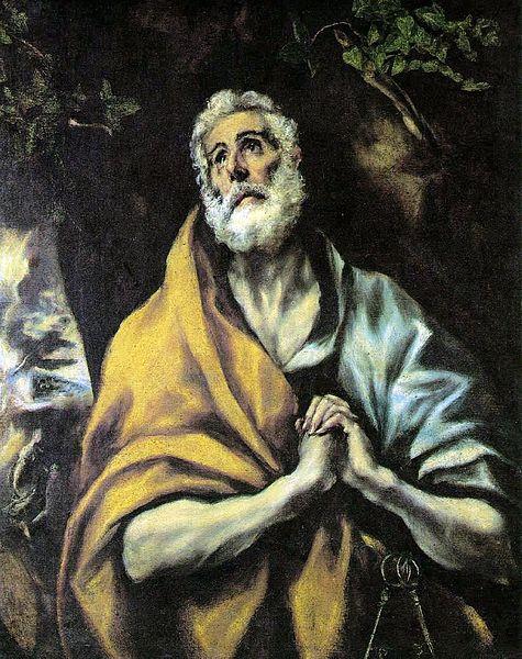 El Greco The Repentant Peter China oil painting art